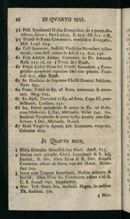 16-56, In Quarto min.
