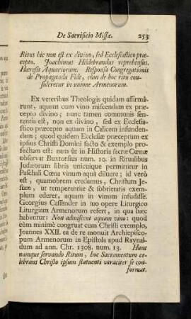 253-264, Ritus hic non est ex divino, sed Ecclesiastico praecepto. ...
