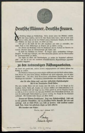 Deutsche Männer, Deutsche Frauen : Der Weltkrieg drängt zur Entscheidung.