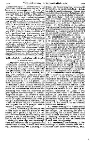 Volksschullehrer u. Volksschullehrerin