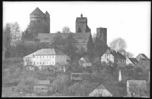 Stolpen. Koselturm, Seigerturm, Siebenspitzenturm