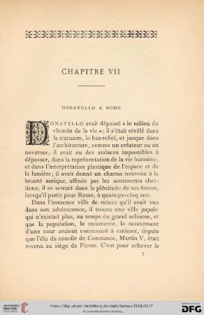 Chapitre [VIII]: Donatello à Rome