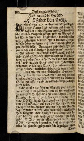 100-102, Das neundte Gebot. 45