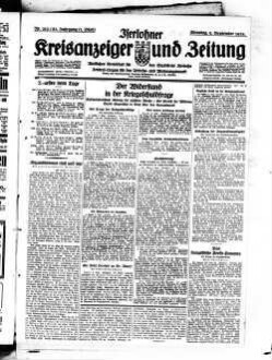 Iserlohner Kreisanzeiger und Zeitung. 1898-1949