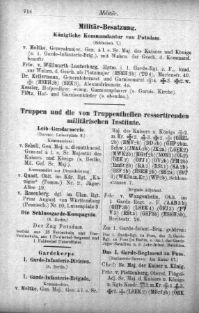 Militär-Besatzung