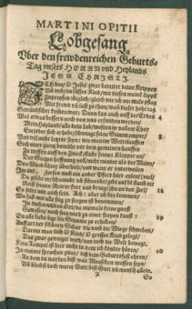 Der Poetischen Wälder Erste Buch