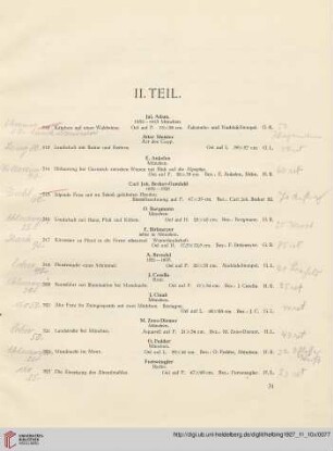 II. Teil (Nr. 312-367)