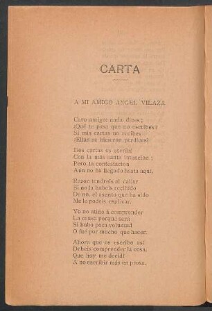 Carta a mi amigo Ángel Vilaza