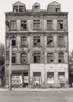 Dresden-Friedrichstadt, Weißeritzstraße 62. Wohnhaus (um 1870). Straßenfront