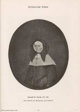 Frau Gertrud van Marienburg, geb. Terborch