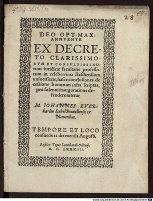 Conclusiones de cessione bonorum