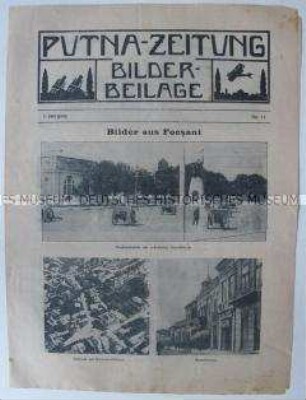 Bild-Beilage der "Putna Zeitung"