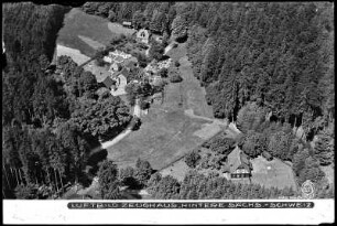 Sächsische Schweiz, Zeughaus, Luftbild