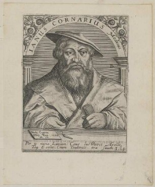 Bildnis des Ianus Cornarius