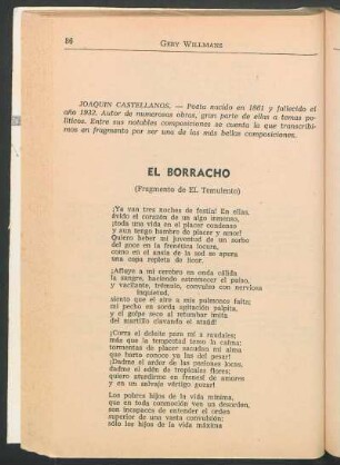 El borracho : (Fragmento de El Temulento)