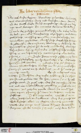 Auszüge aus hermetischen Schriften