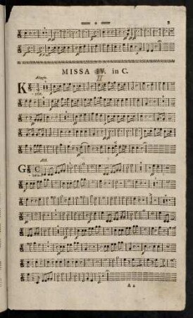 3-5, Missa II.