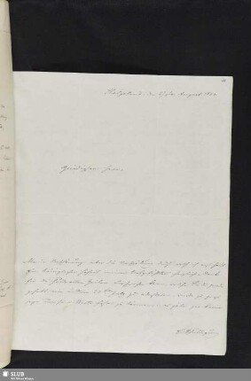 Bl. 20-21. Baudissin, Wolf Heinrich von