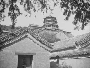 Reise nach China. Peking. Neuer Sommerpalast : Palastanlage
