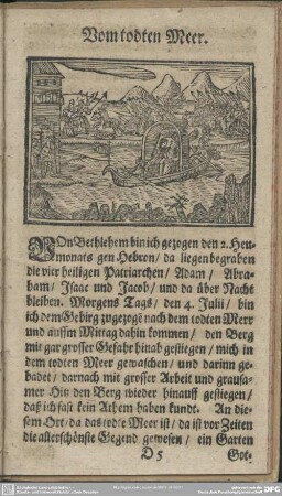 Vom todten Meer
