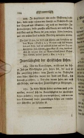 Zuverläßigkeit der christlichen Lehre.