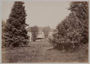Gutshaus Klocksin : Klocksin, Gutshaus, Ansicht der Gartenseite