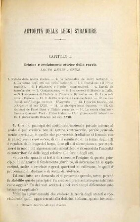 L'autorità delle leggi straniere relative alla forma degli atti civili '(Locus regit actum)'