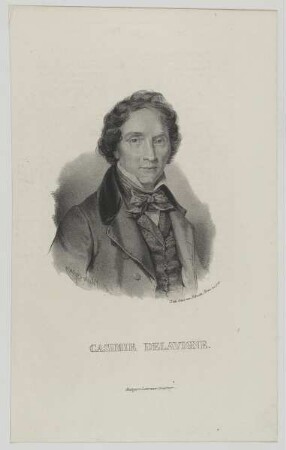 Bildnis des Casimir Delavigne