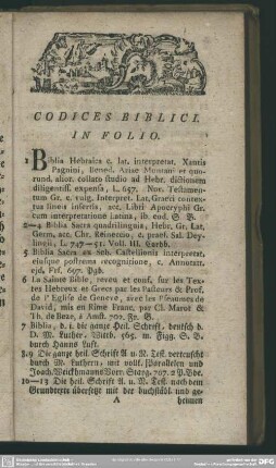 Codices Biblici