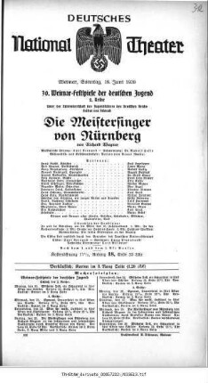 Die Meistersinger von Nürnberg