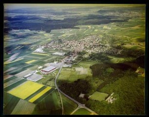 Oberjettingen, Luftbild