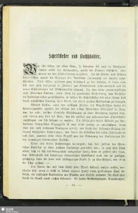 Schriftsteller und Buchhändler