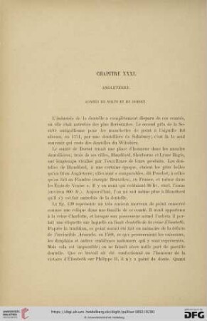 Chapitre XXXI.: Angleterre. Comtés de Wilts et de Dorset