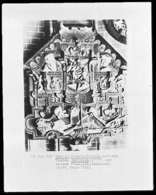 Epitaph des Bürgermeisters Thomas Matthias (+1576) und seiner Frau, geb. Damstorf