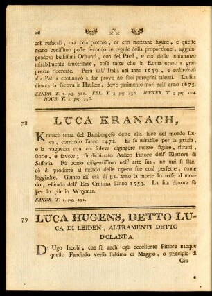 Luca Hugens, Detto Luca Di Leiden, Altramenti Detto D'Olanda