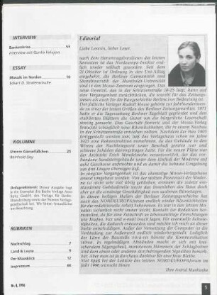Editorial