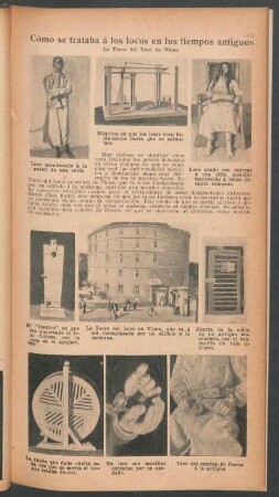 Cómo se trataba á los locos en los tiempos antiguos : Torre del Loco en Viena