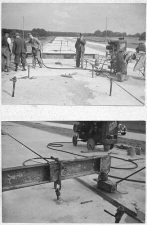 Betonfahrbahndecke Plattenheben