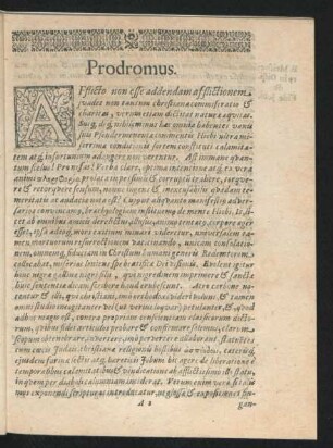Prodromus.