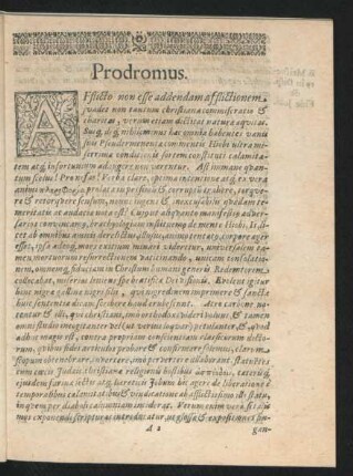 Prodromus.