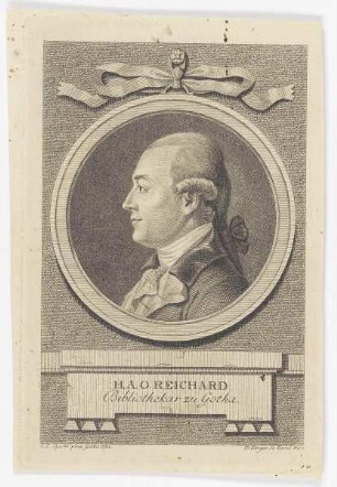 Bildnis des H. A. O. Reichard
