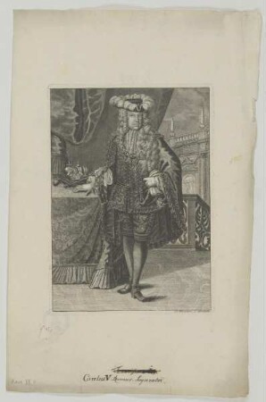 Bildnis des Carolus V.