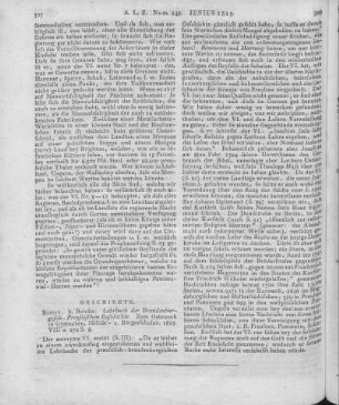 Rumpf, H. F.: Lehrbuch der Brandenburgisch-Preussischen Geschichte. Zum Gebrauch in Gymnasien, Militär- und Bürgerschulen. Berlin: Boicke 1825