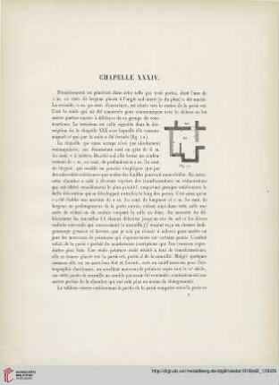 Chapelle XXXIV
