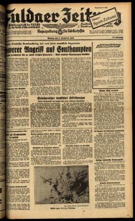 Ausgabe vom Montag, den 02. Dezember 1940.