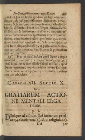 [...] Sectio X. De Gratiarum Actione Mentali Erga Deum.