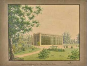 Das Palmenhaus auf der Pfaueninsel