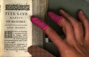 Les Anciens Historiens Latins Reduits En Maximes, 1. Tite Live
