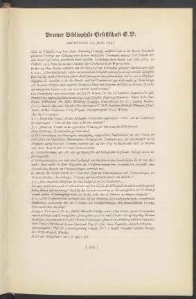 Bremer Bibliophile Gesellschaft
