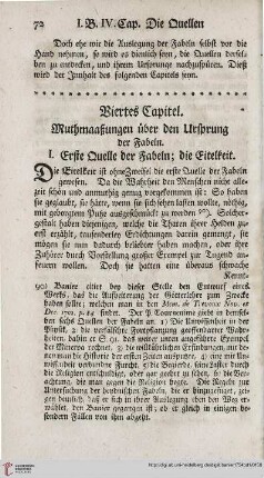 Viertes Capitel